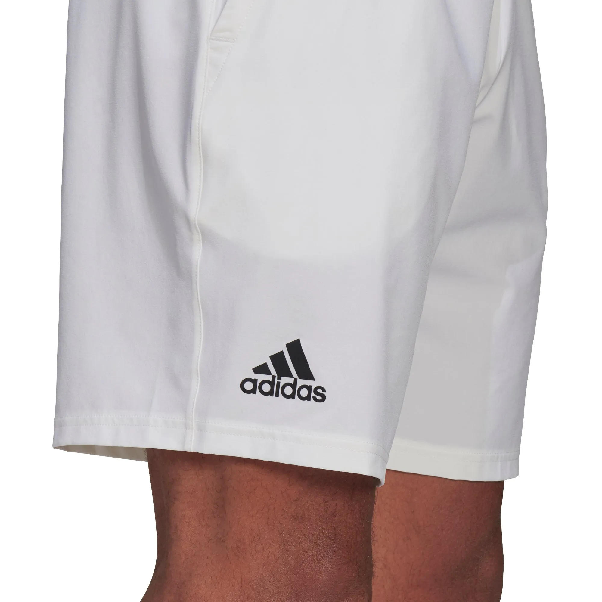 Adidas Club Stretch Woven White 7in Mens Tennis Shorts