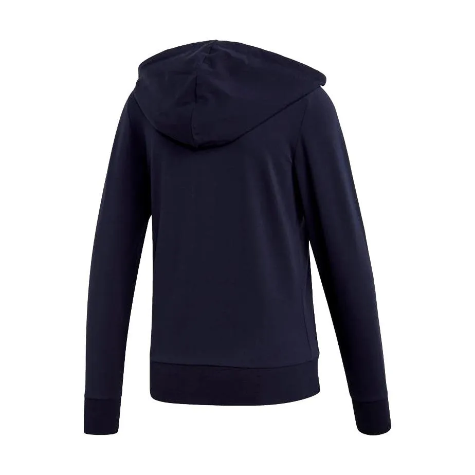 Adidas Womens Essentials 3 Stripes Hoodie