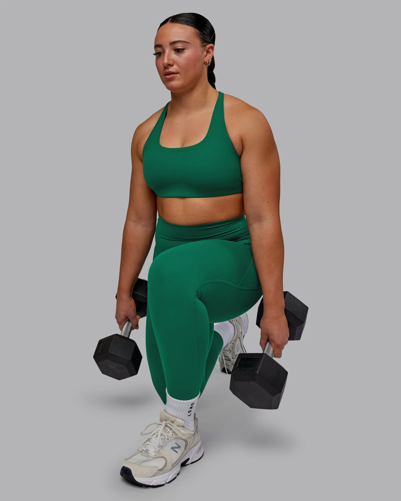 Aspire Sports Bra - Malachite