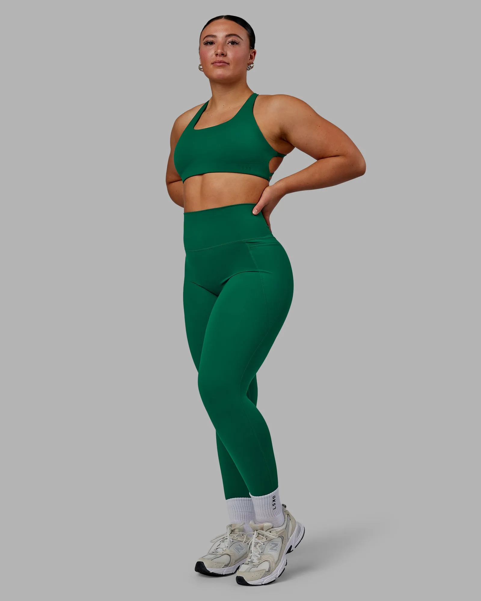 Aspire Sports Bra - Malachite