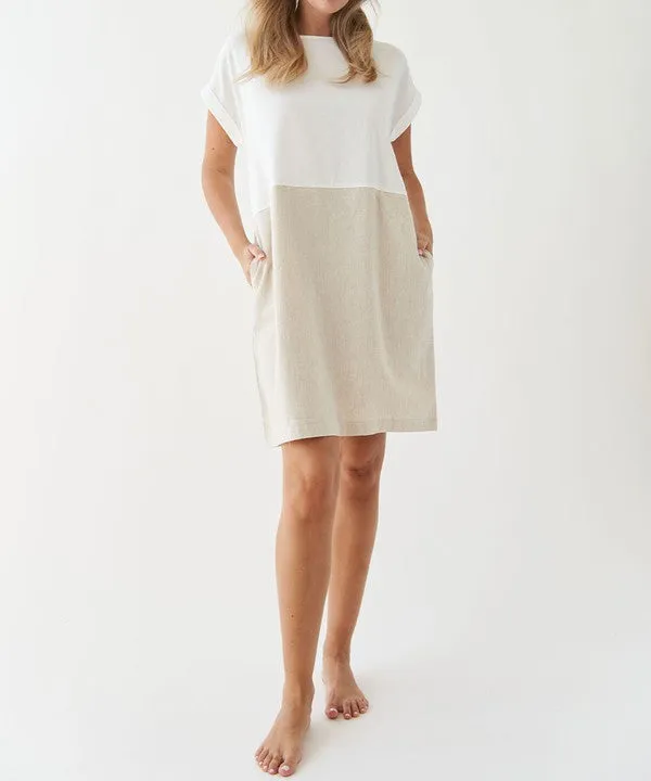 BAMBOO cotton linen dress