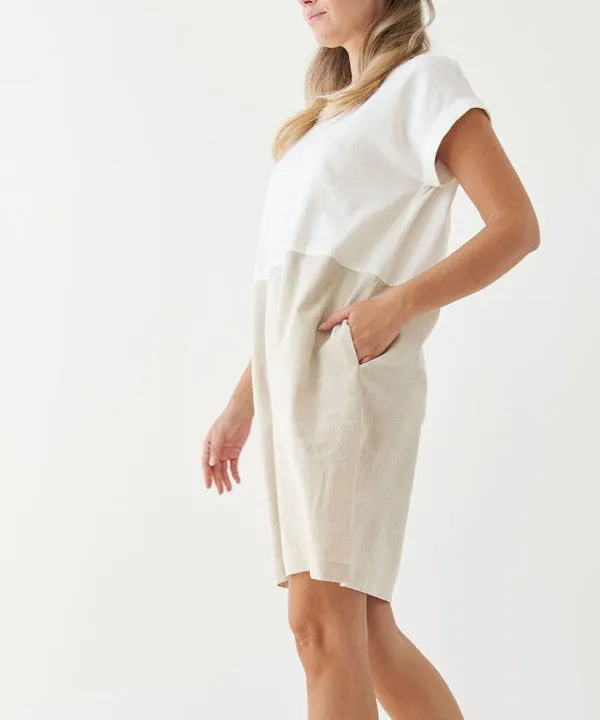 BAMBOO cotton linen dress