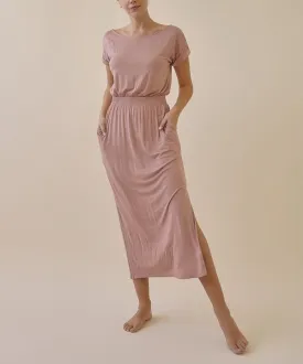 BAMBOO essential tee midi dress