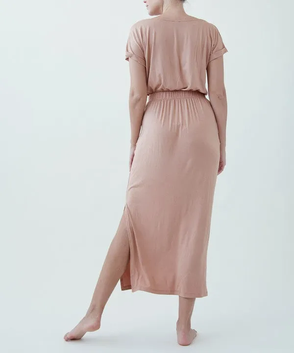BAMBOO essential tee midi dress
