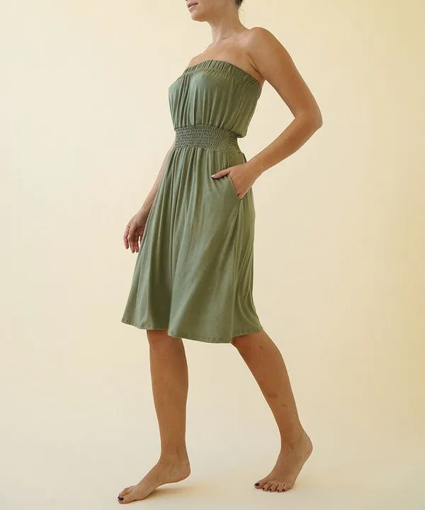 BAMBOO essentials bandeau dress