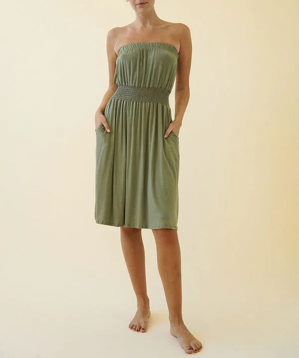 BAMBOO essentials bandeau dress