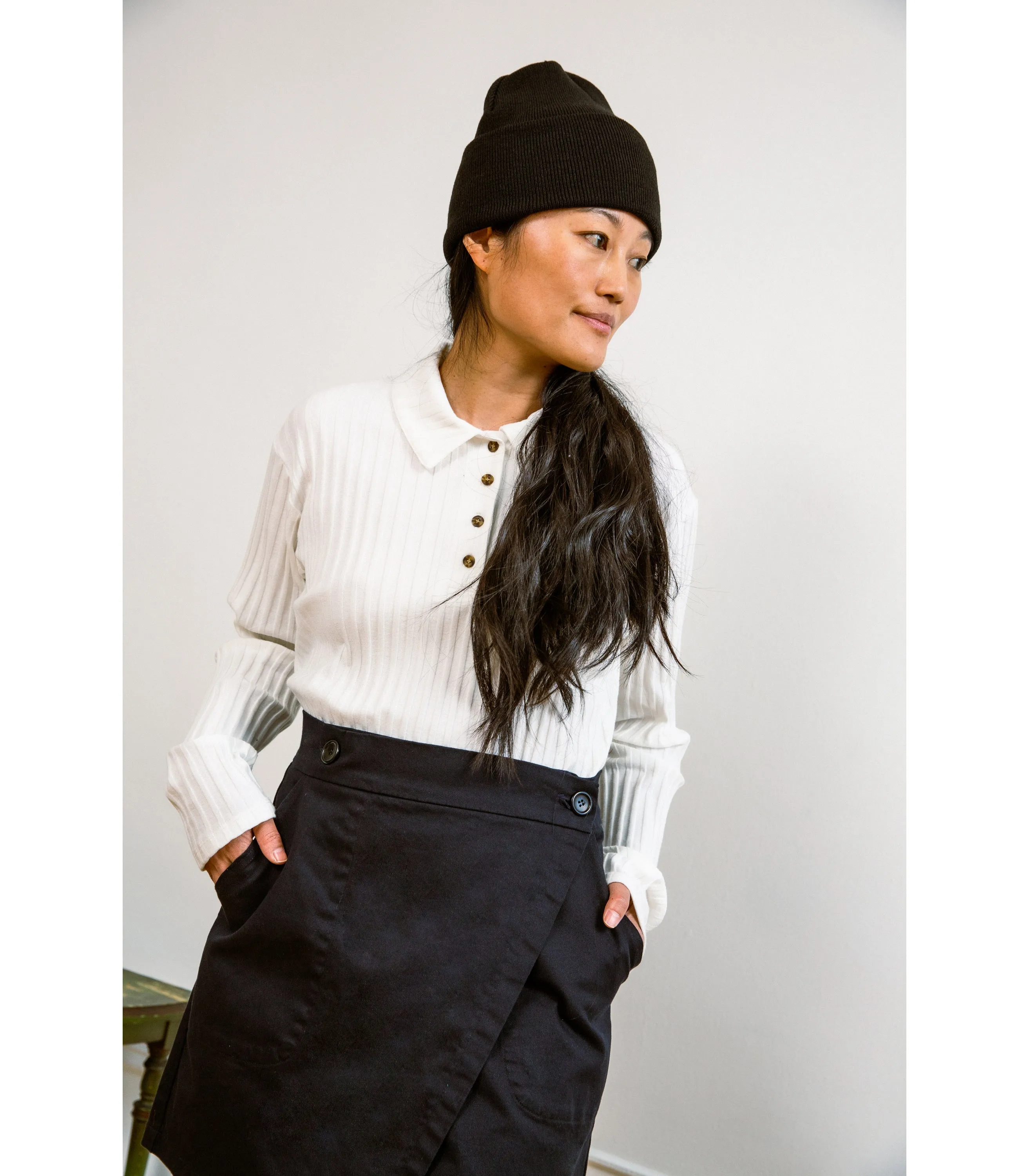 Black Gina Skirt