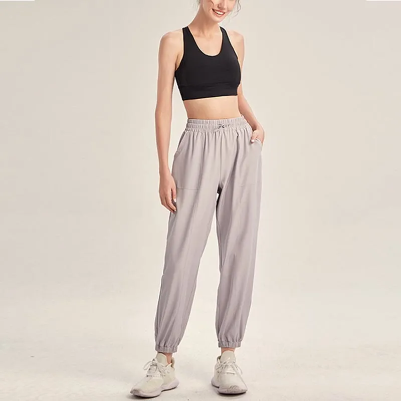 Buddha Stones Fitness Yoga Sports Track Pants With Pockets