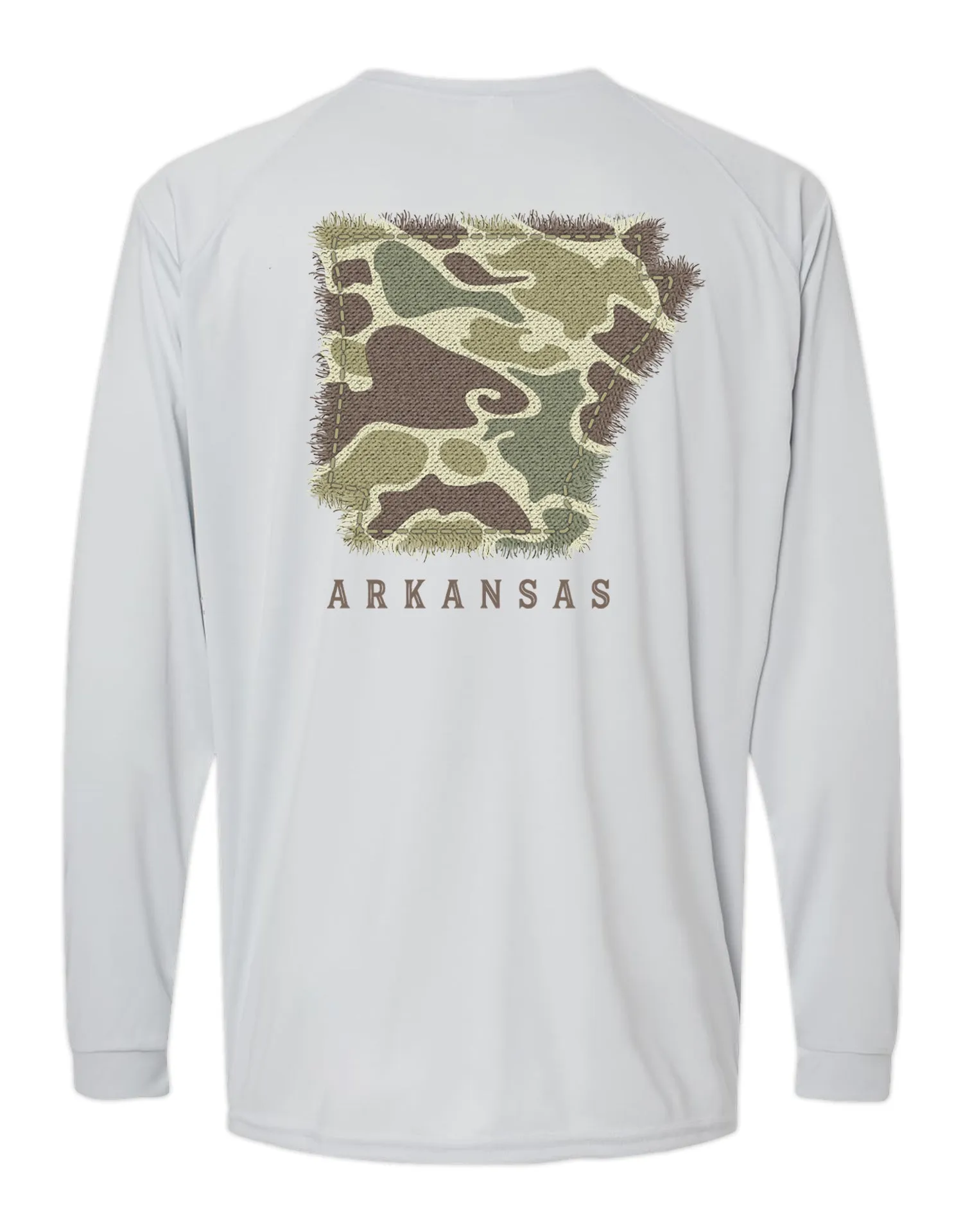 CAMO ARKANSAS, ADULT PERFORMANCE LS (PRINTED TO ORDER)