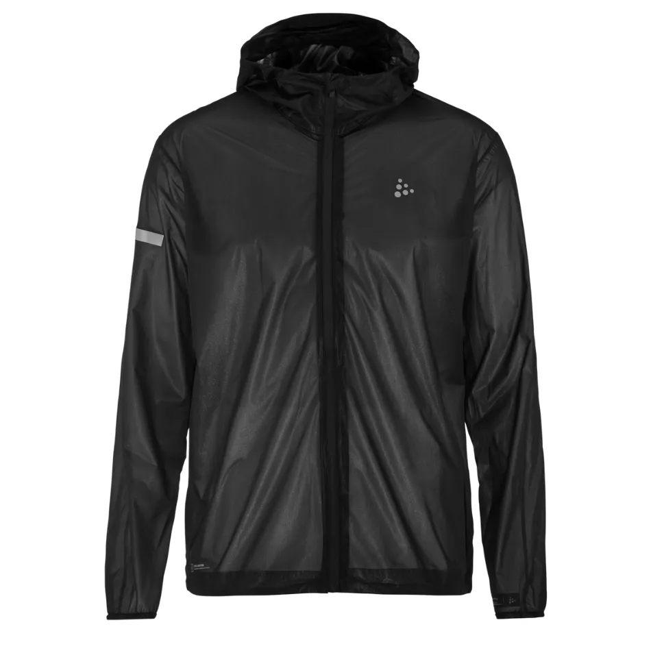 Craft Men's Pro Hydro Lightweight Jacket in Black AW24