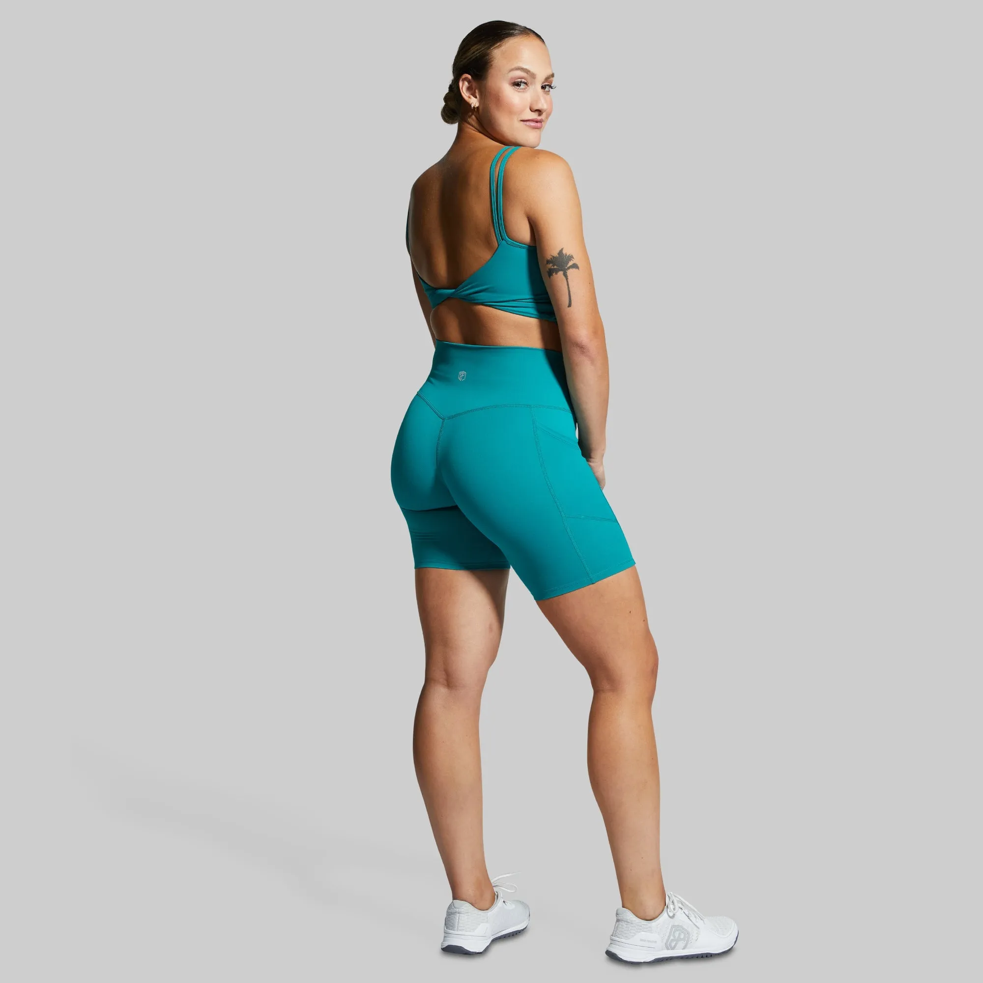 Don't Get It Twisted Sports Bra (Emerald)