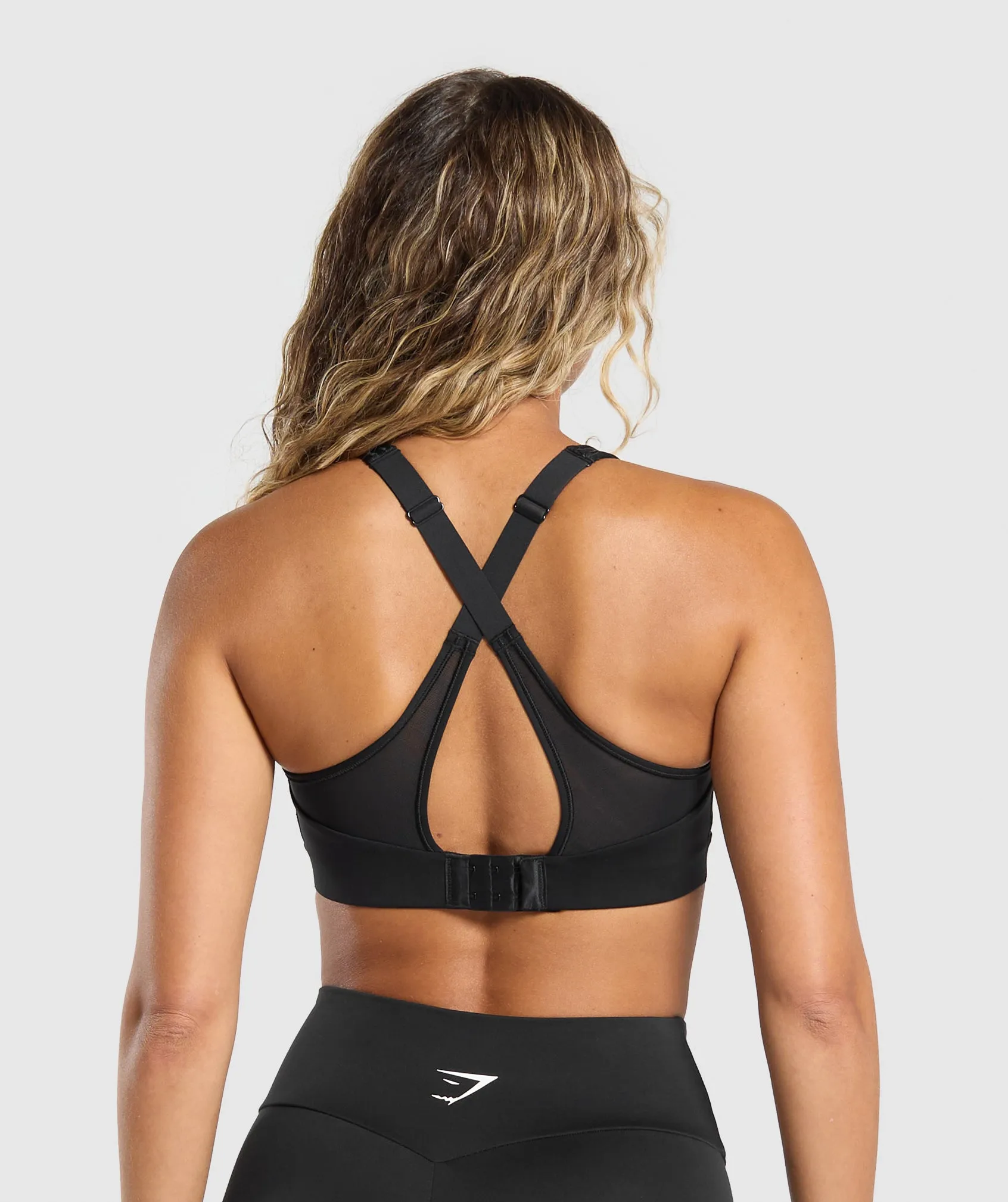 Gymshark Alpha High Support Sports Bra - Black