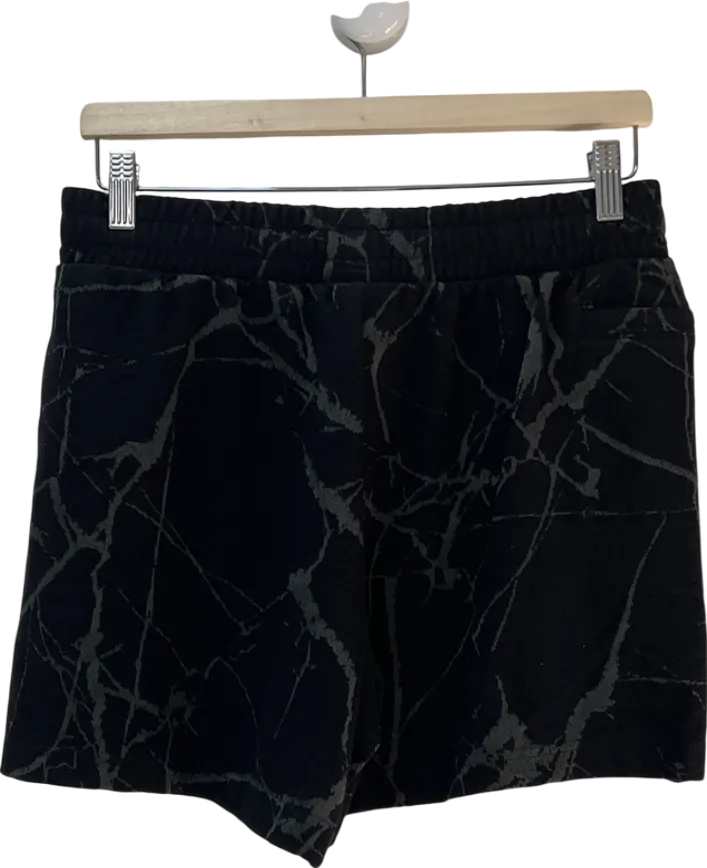 gymshark Black Rest Day Sweat Shorts UK M