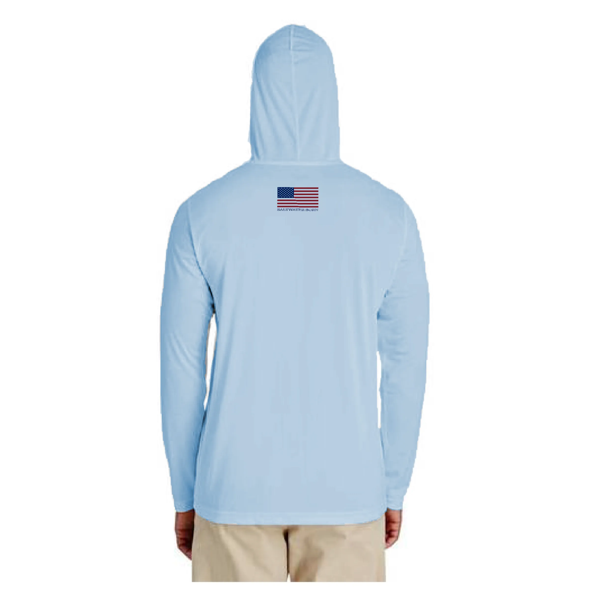 Hogfish Boys Long Sleeve UPF 50  Dry-Fit Hoody