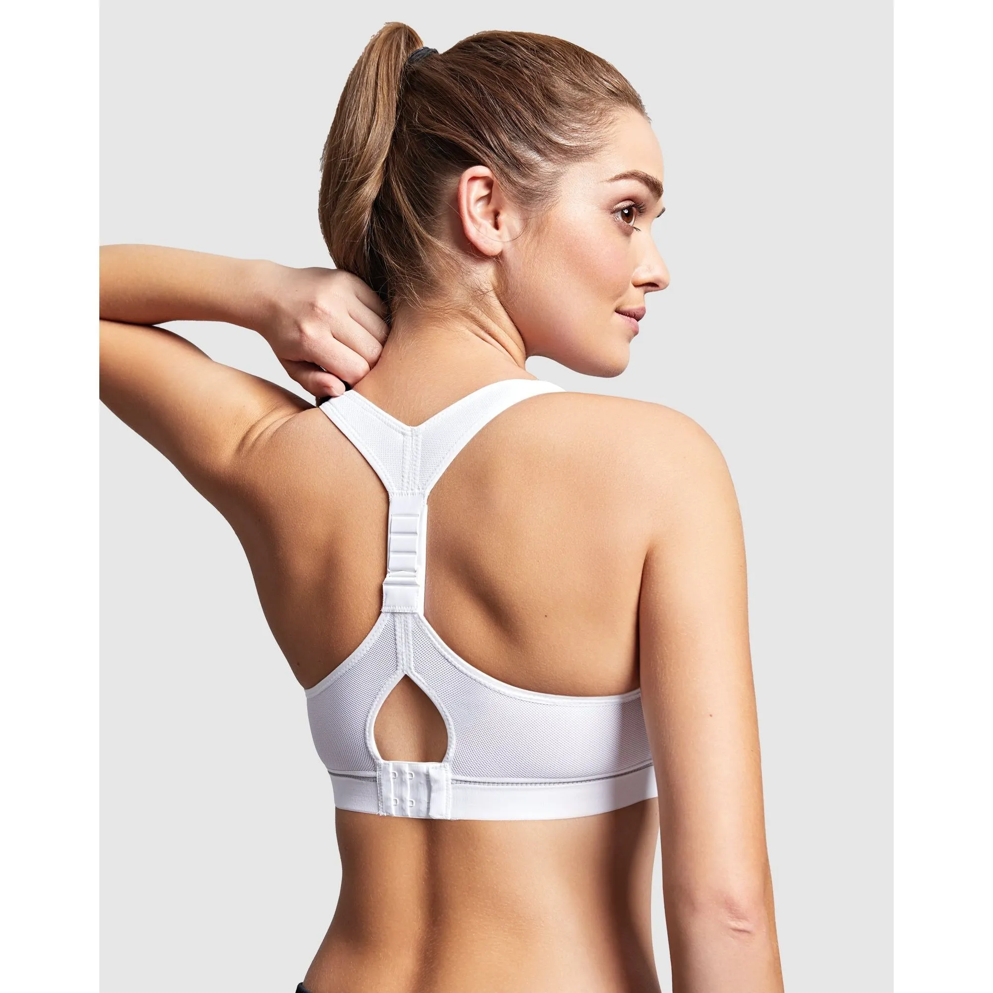Impact Free Cotton Blend Racerback Teen Sports Bra