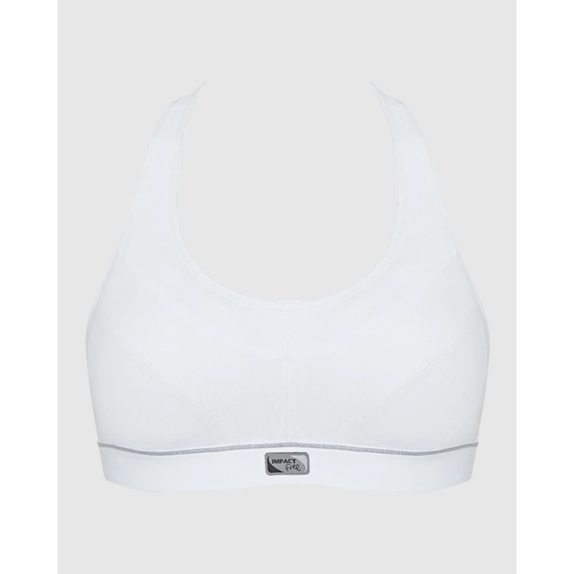 Impact Free Cotton Blend Racerback Teen Sports Bra