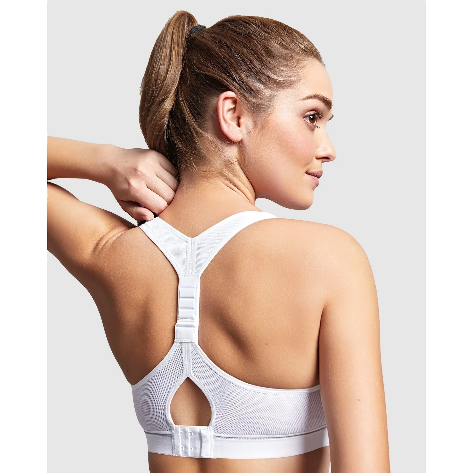 Impact Free Cotton Blend Racerback Teen Sports Bra