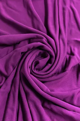 Magenta Haze Rayon Matte Jersey