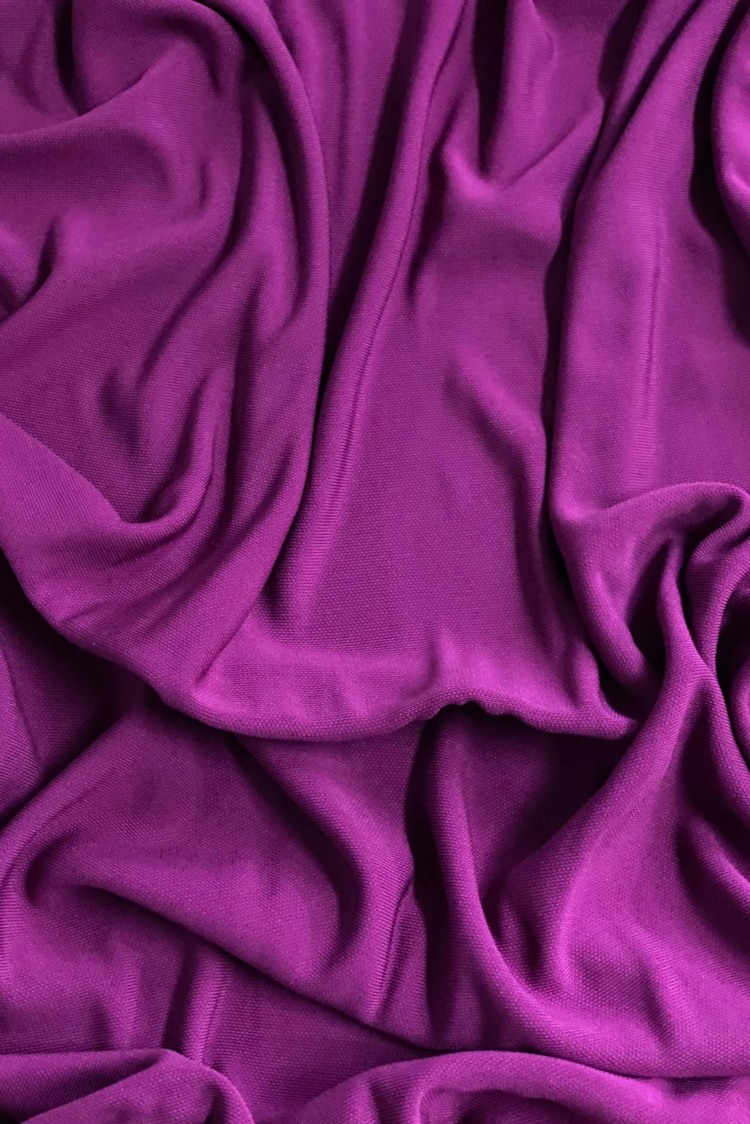 Magenta Haze Rayon Matte Jersey