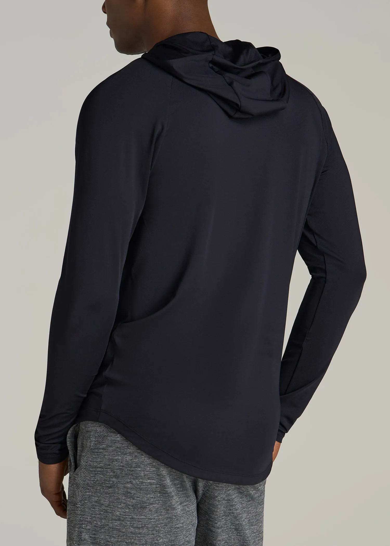 Men's A.T. Performance Training Tall Hoodie in Black