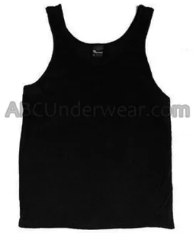 Mens Black Athletic Tank Top