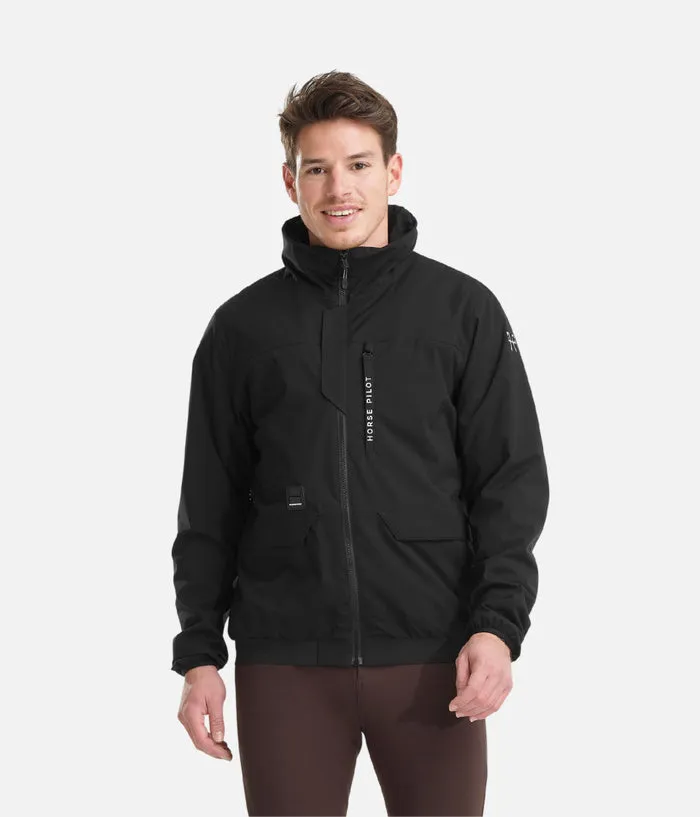 Men's Bombers Jacket - Airbag Compatible - Black