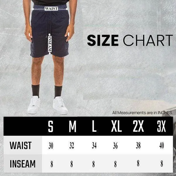 Mens Heathered Light Weight Slub Shorts