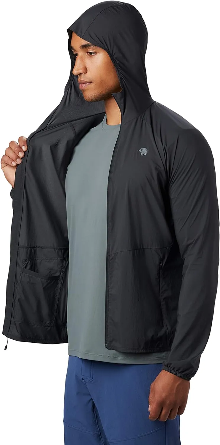 Mountain Hardwear Men's Kor Preshell Hoody - Dark Storm - Small