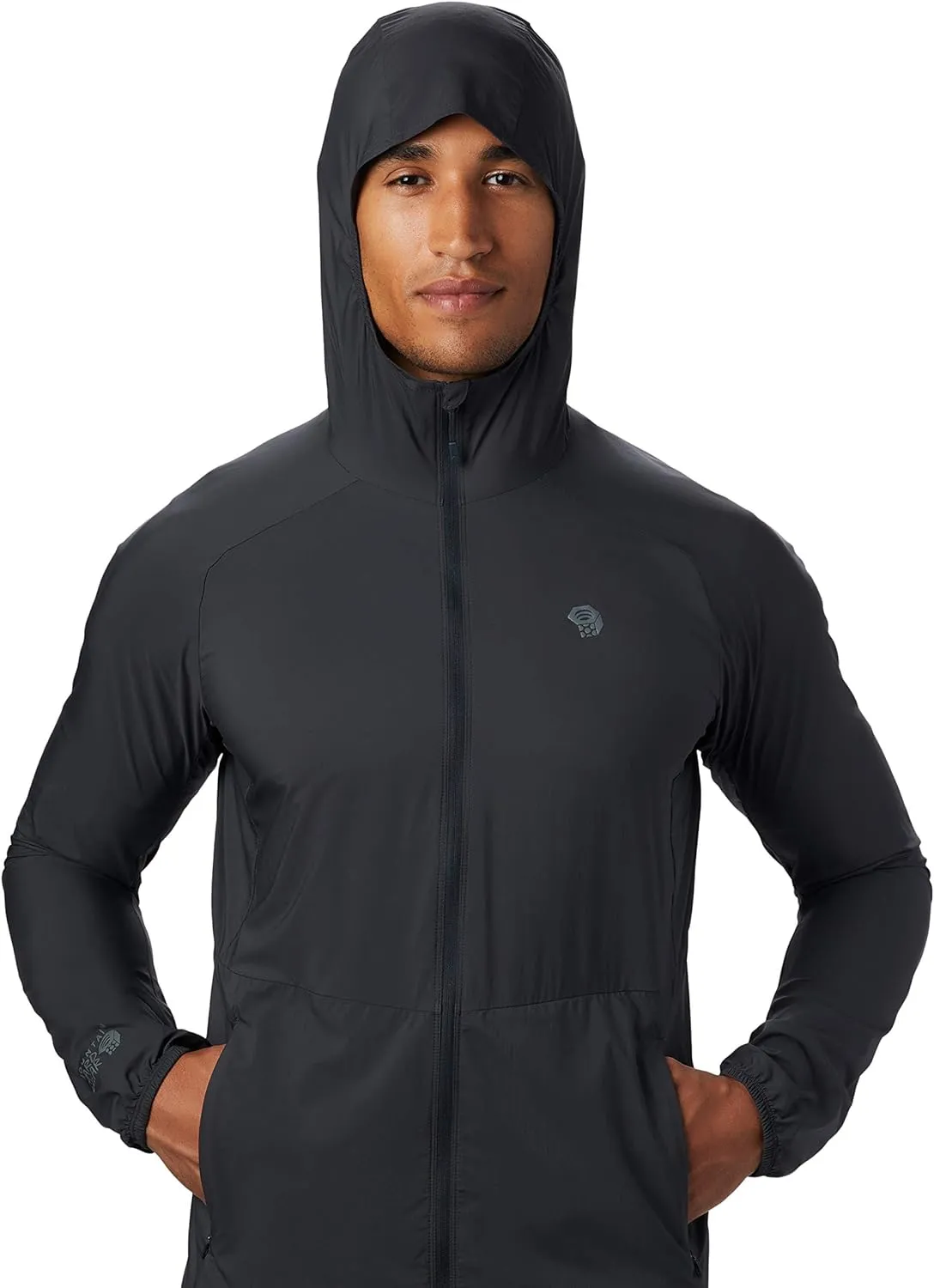 Mountain Hardwear Men's Kor Preshell Hoody - Dark Storm - Small