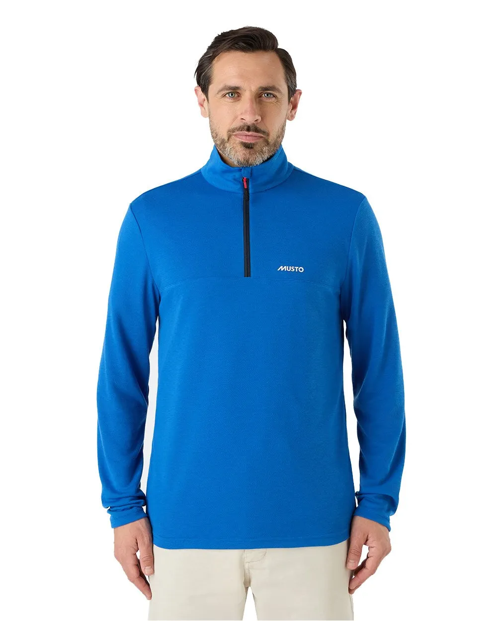 Musto Mens Fast Dry Half Zip Top