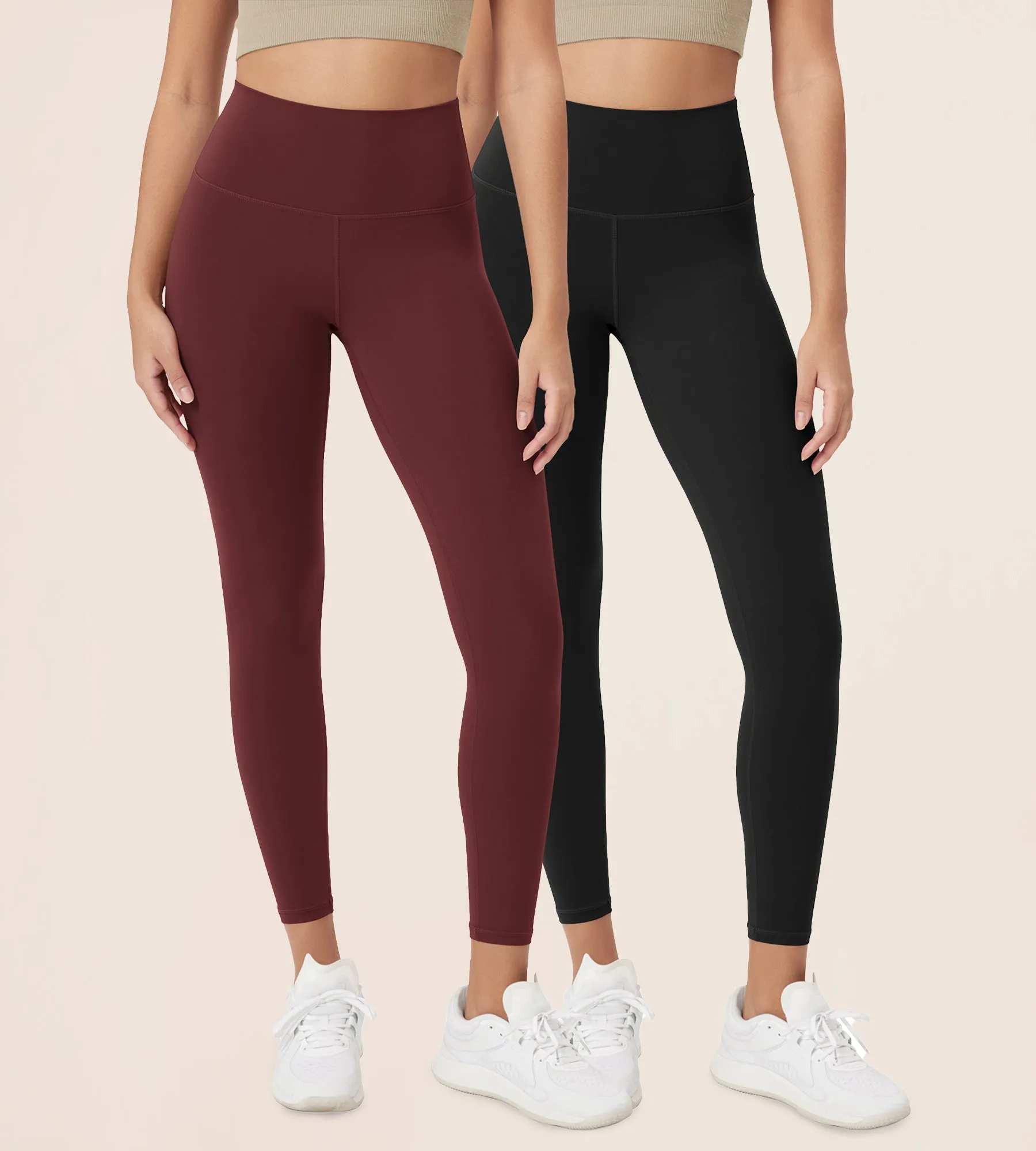 ODCLOUD 2-Pack 25" High Waist Lounge Yoga Leggings
