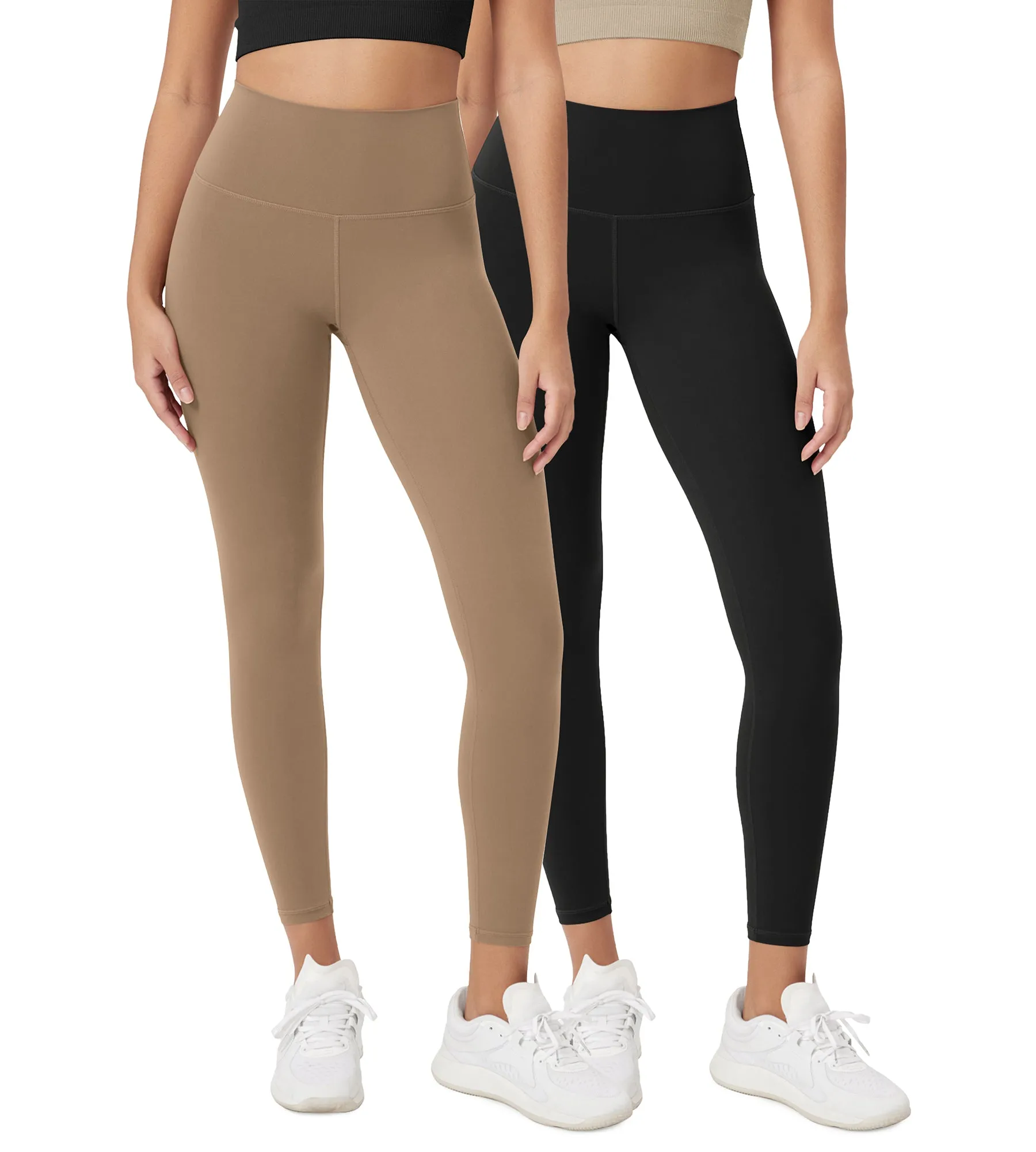 ODCLOUD 2-Pack 25" High Waist Lounge Yoga Leggings