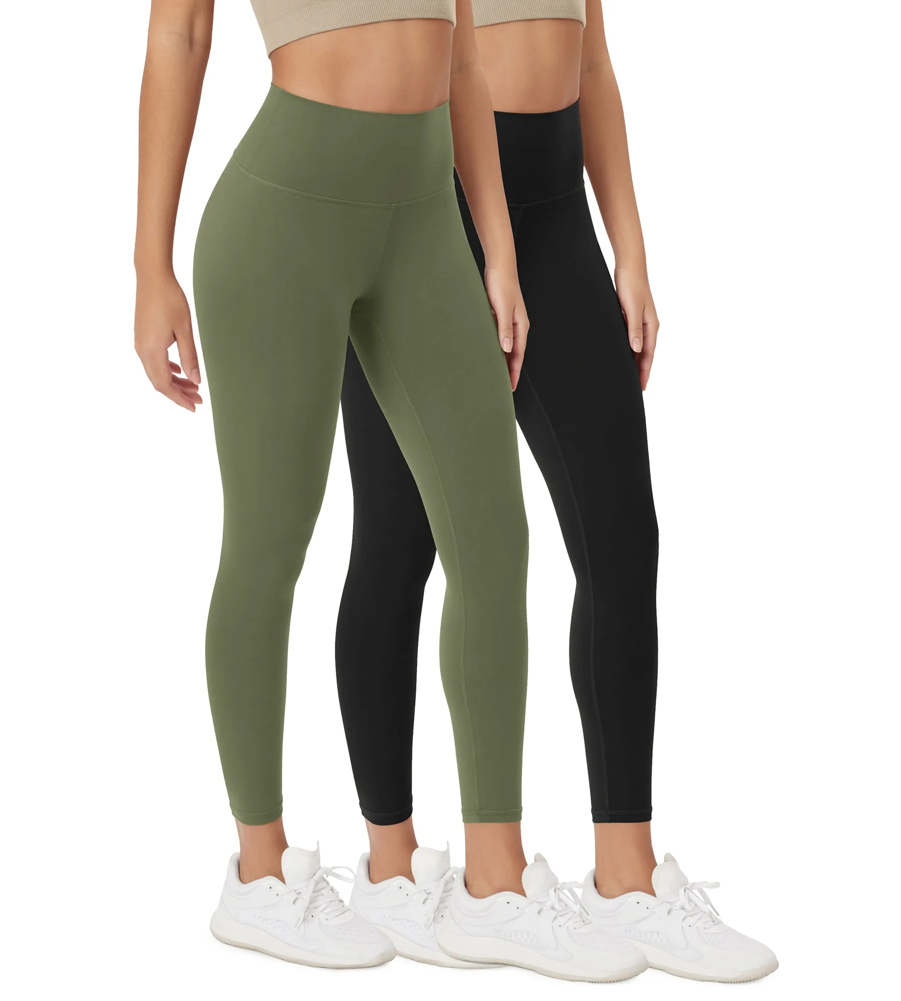 ODCLOUD 2-Pack 25" High Waist Lounge Yoga Leggings