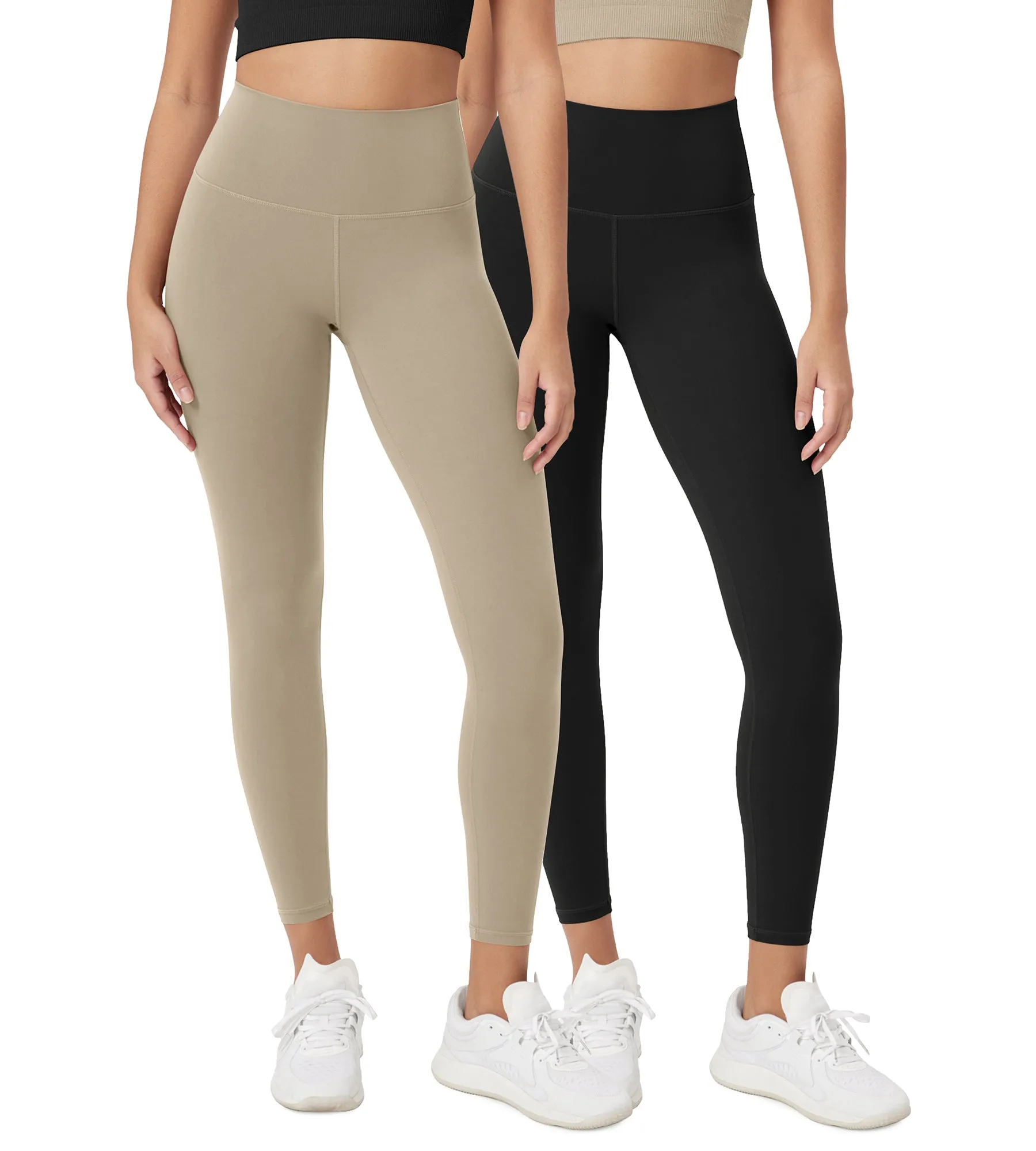ODCLOUD 2-Pack 25" High Waist Lounge Yoga Leggings