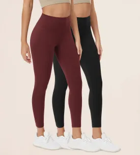 ODCLOUD 2-Pack 25" High Waist Lounge Yoga Leggings