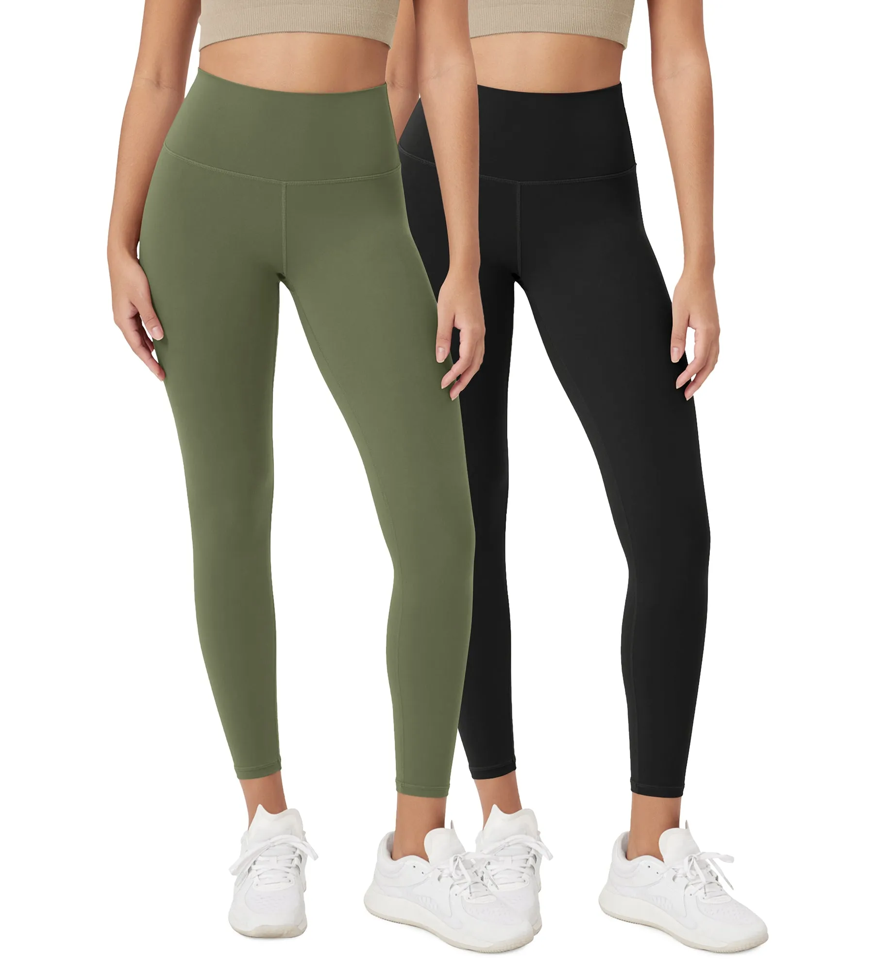 ODCLOUD 2-Pack 25" High Waist Lounge Yoga Leggings