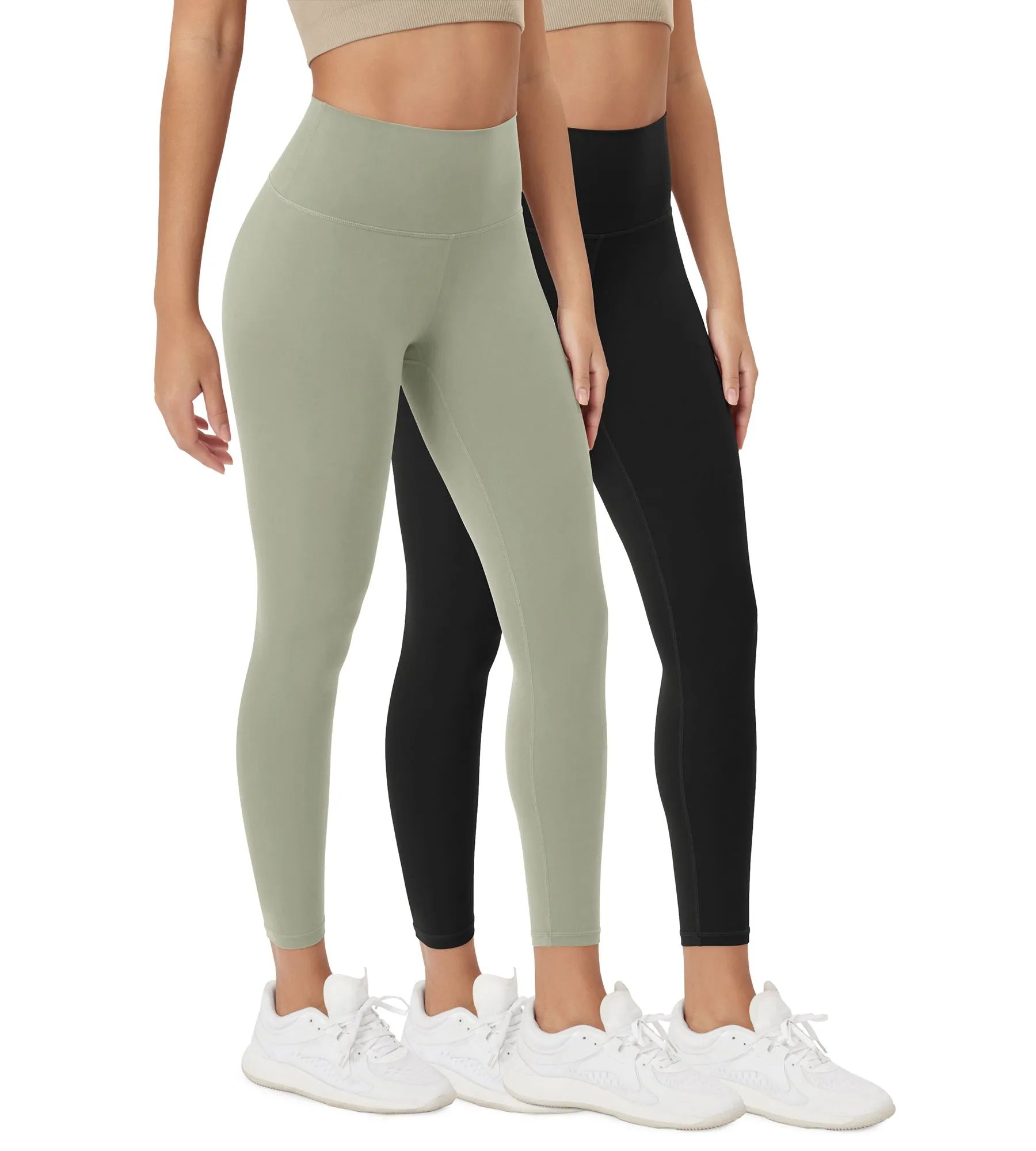 ODCLOUD 2-Pack 25" High Waist Lounge Yoga Leggings