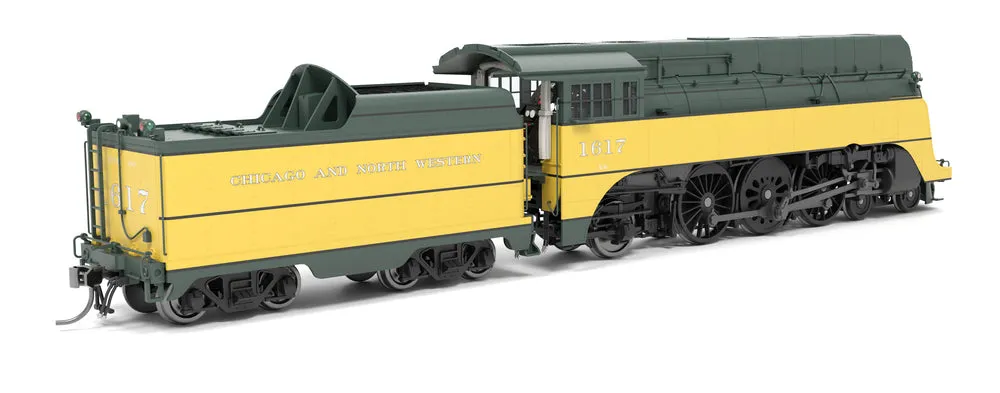 Pre-orders due 2025/04/24* HO Broadway Ltd C&NW 4-6-2 "Yellow Jacket", 1944 Appearance, Paragon4 Sound/DC/DCC #1617