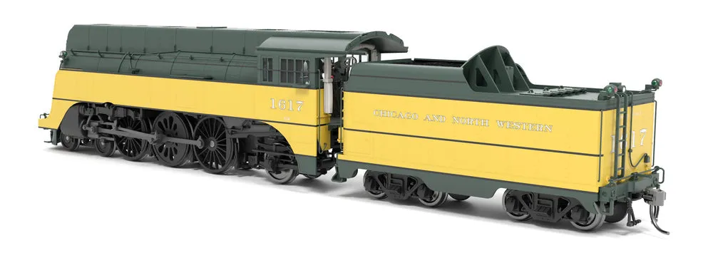 Pre-orders due 2025/04/24* HO Broadway Ltd C&NW 4-6-2 "Yellow Jacket", 1944 Appearance, Paragon4 Sound/DC/DCC #1617