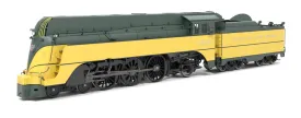 Pre-orders due 2025/04/24* HO Broadway Ltd C&NW 4-6-2 "Yellow Jacket", 1944 Appearance, Paragon4 Sound/DC/DCC #1617