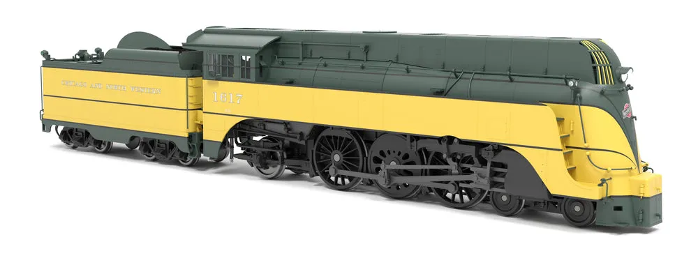 Pre-orders due 2025/04/24* HO Broadway Ltd C&NW 4-6-2 "Yellow Jacket", 1944 Appearance, Paragon4 Sound/DC/DCC #1617