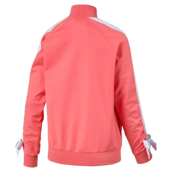 Puma Women's Bow Track Jacket Shell Pink