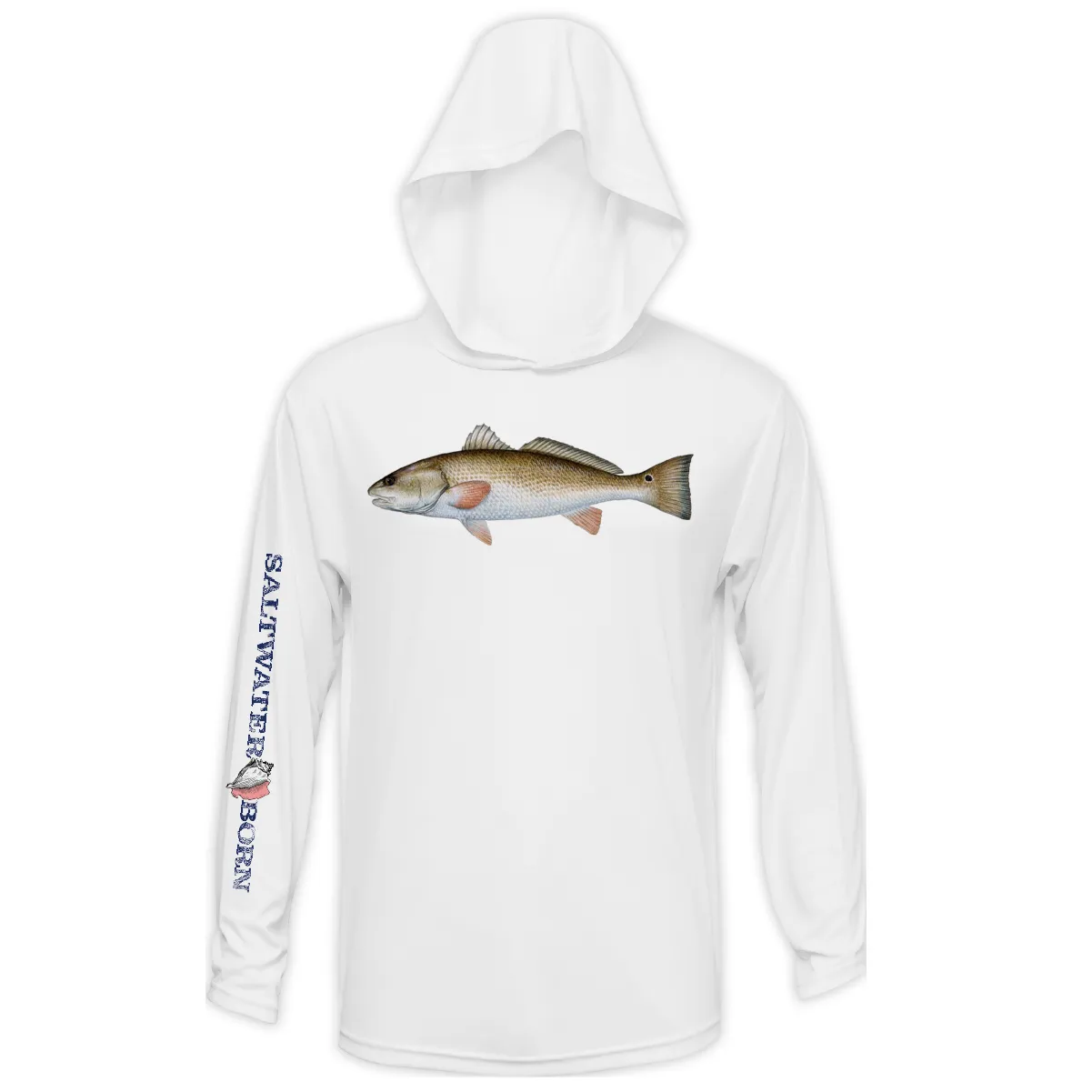 Redfish Boys Long Sleeve UPF 50  Dry-Fit Hoody