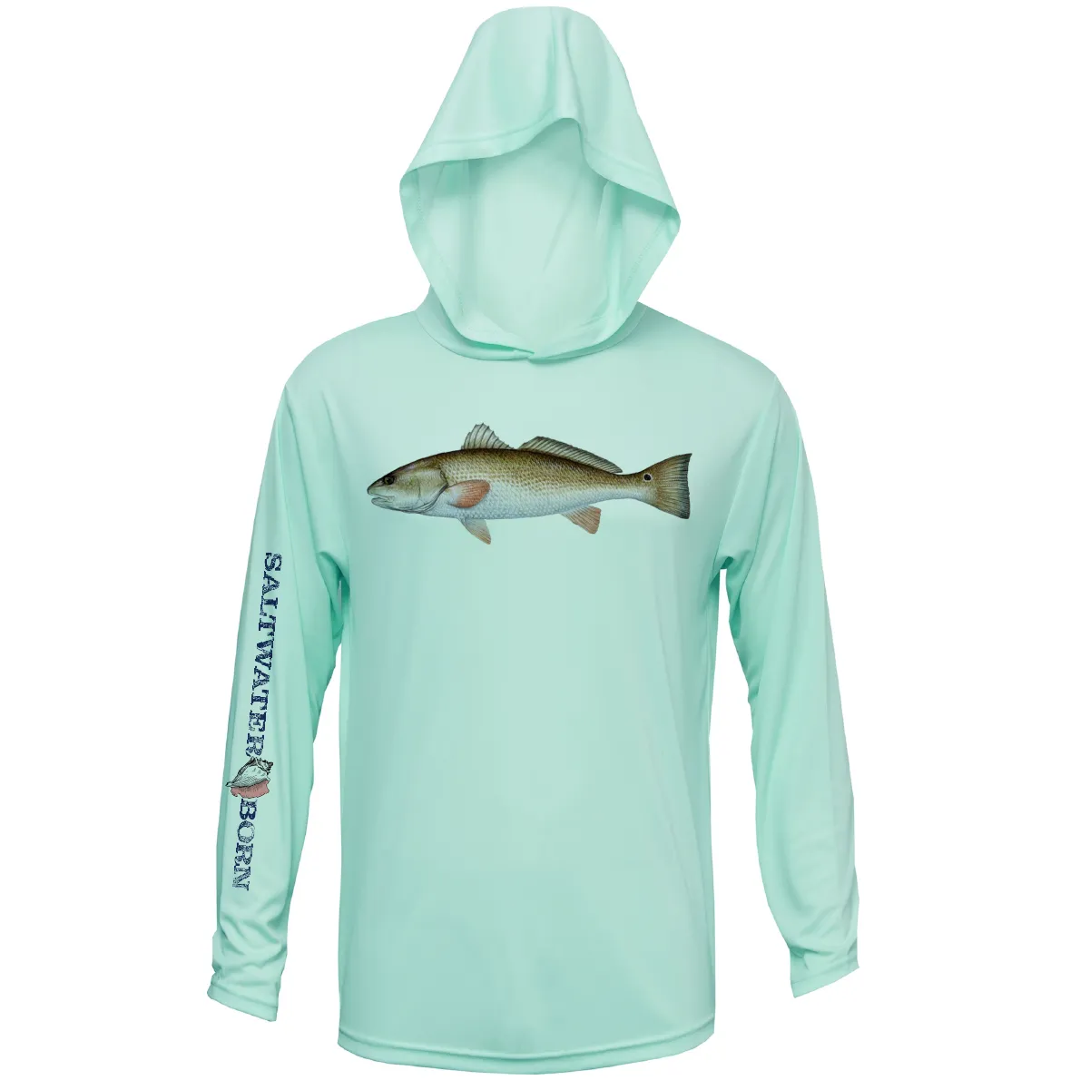 Redfish Boys Long Sleeve UPF 50  Dry-Fit Hoody