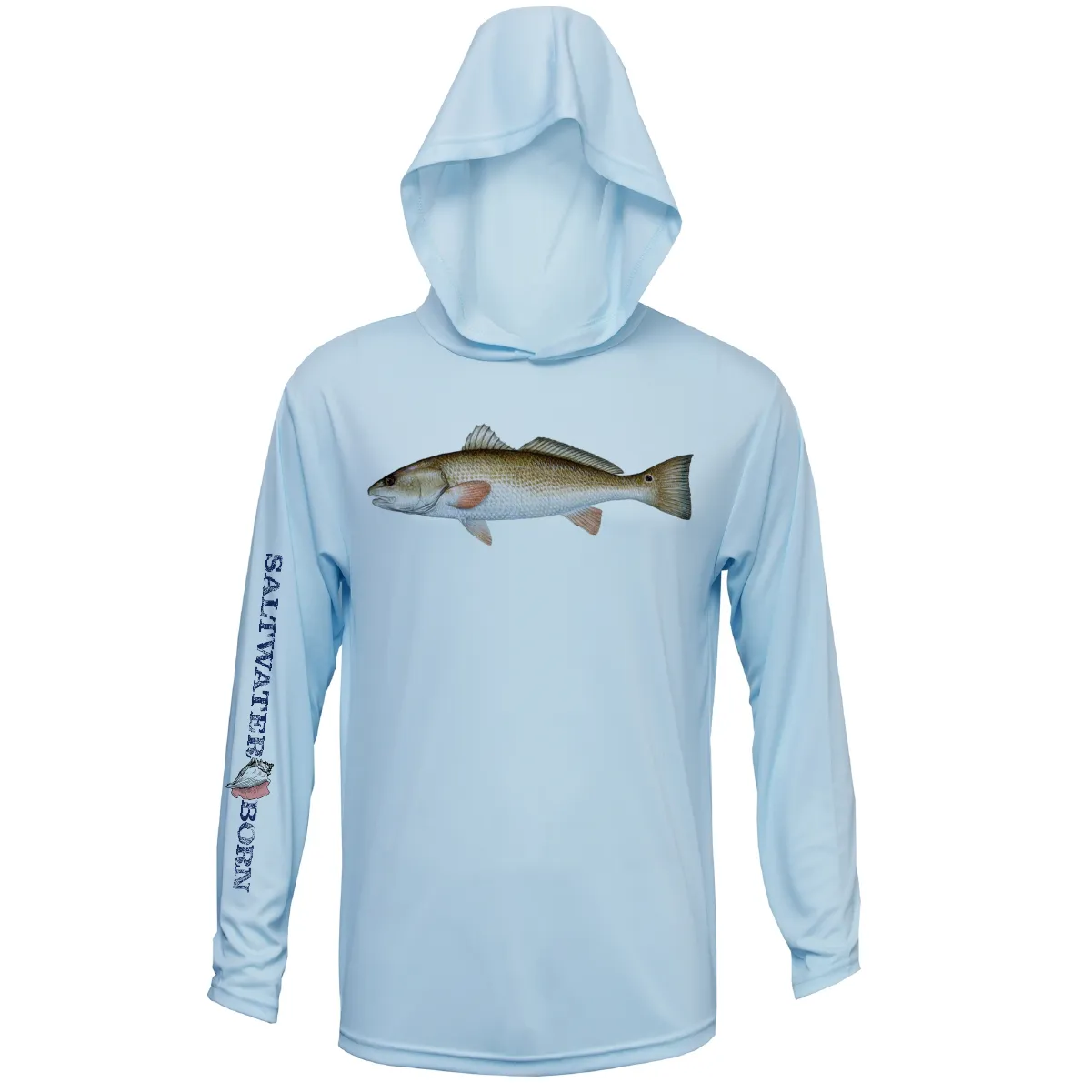 Redfish Boys Long Sleeve UPF 50  Dry-Fit Hoody