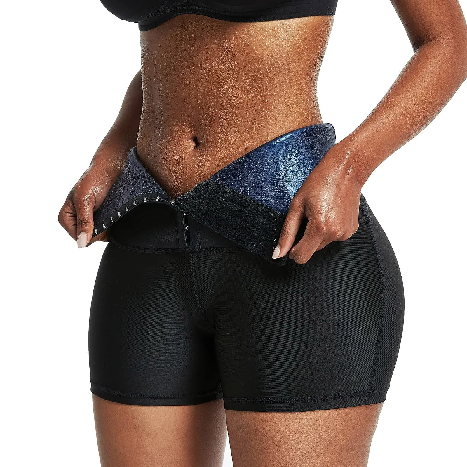 Sauna Sweat Shorts for Women  Waist Trainer Compression