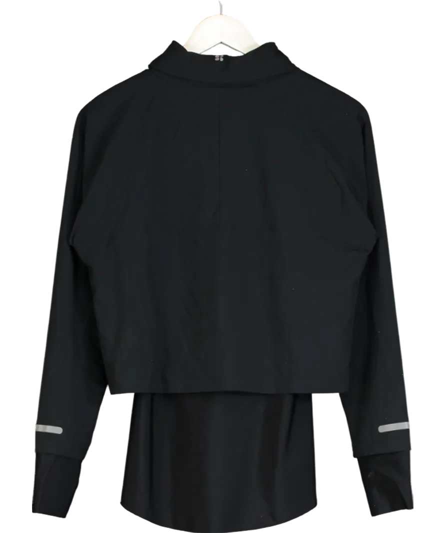 Sweaty Betty Black Fast Track Running Jacket UK XS