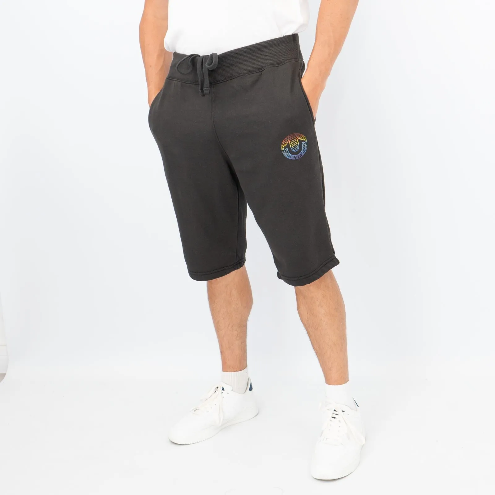 True Religion Mens Shorts Black