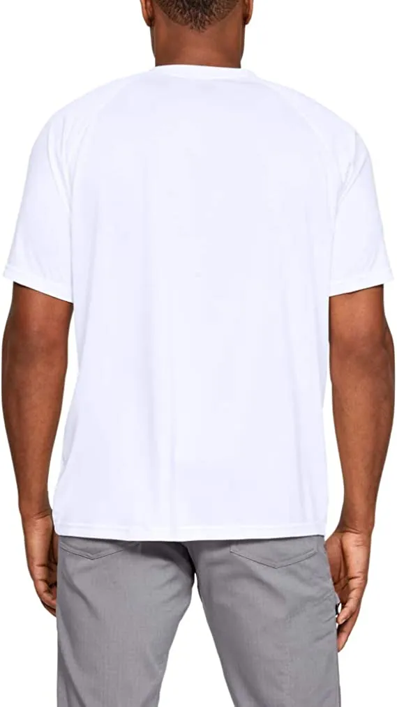 Under Armour Men Tech Polo Tech Polo Short SleeveT-Shirt, White (White/White), XX-Large