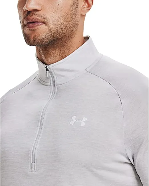 Under Armour Tech 2.0 1/2 Zip, Versatile Warm Up Top for Men, Light and Breathable Zip Up Top for Working Out Men